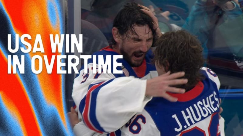 USA Wins Ice Hockey Gold in Overtime Against Canada