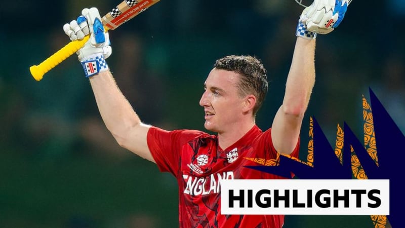 Harry Brook's Century Powers England to T20 World Cup Semis
