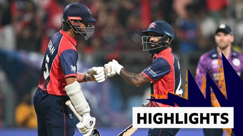 Nepal Wins First T20 World Cup Game in a Decade