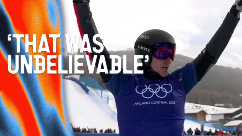 Olympic Snowboarder Wins Gold in Last-Second Comeback