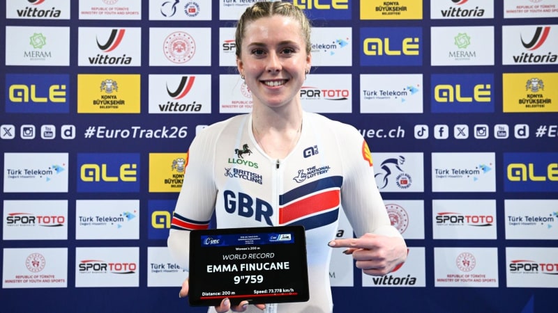 Welsh Cyclist Emma Finucane Breaks World Sprint Record - Image 2