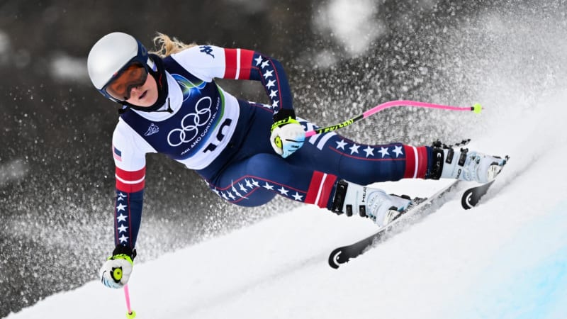 Skier Vonn Completes Run 1 Week After Tearing ACL - Image 2