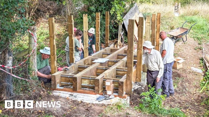 Volunteers Build Bridge for Butterfly Haven in Hertfordshire
