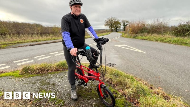 Cancer Survivor to Cycle 4,100 Miles on Raleigh Chopper