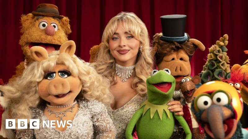 Kermit the Frog, Miss Piggy, and the Muppet cast perform together in the new Disney Plus special