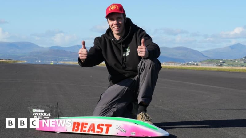 Engineer Builds 234 MPH Remote Control Car in Rugby