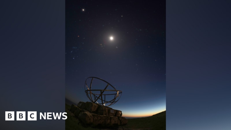 Photographer Captures All Six Planets in Night Sky Parade