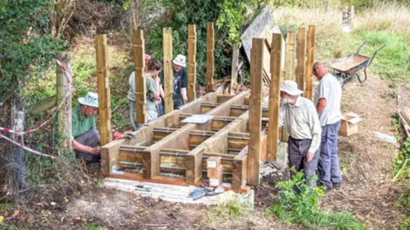 Volunteers Build Bridge for Butterfly Haven in Hertfordshire - Image 2