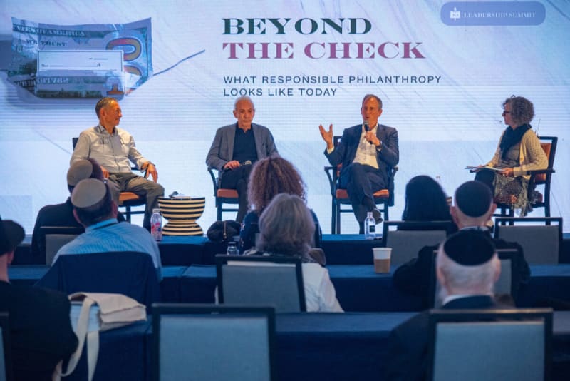 Philanthropists and Jewish community leaders gathered at leadership summit in Palm Beach, Florida