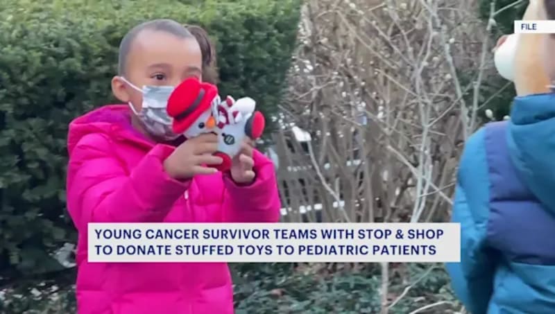 10-Year-Old Cancer Survivor Donates 2,000 Toys to Sick Kids