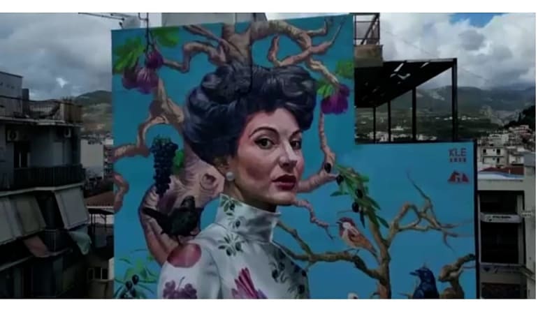 Greek City Unveils World's Best Mural Honoring Maria Callas