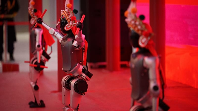 Robots Dance, Play Soccer at Beijing's Lunar New Year Fair