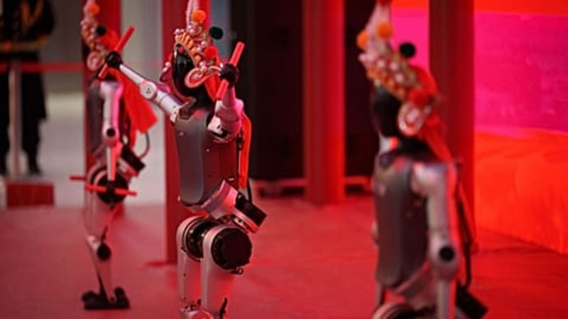 Robots Dance, Play Soccer at Beijing's Lunar New Year Fair - Image 4