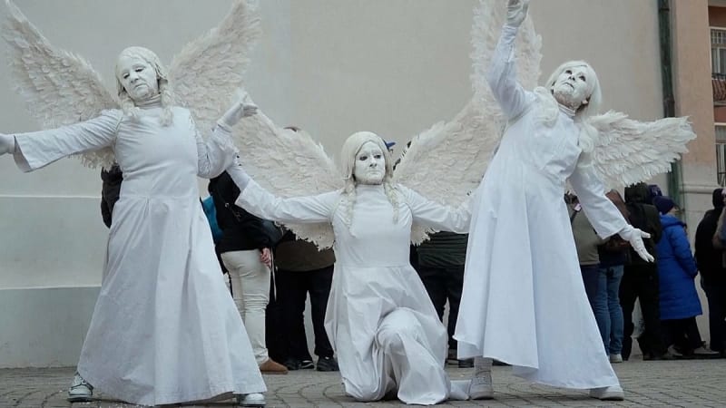 Olympic Town Blends Sports with Medieval Carnival Tradition