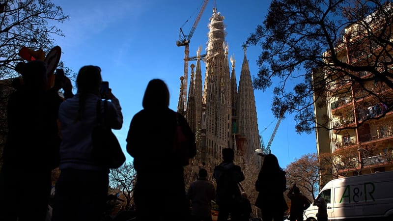 Barcelona's Sagrada Família Reaches Peak After 140 Years