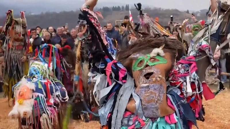Georgian Village Brings Ancient Spring Festival Back to Life