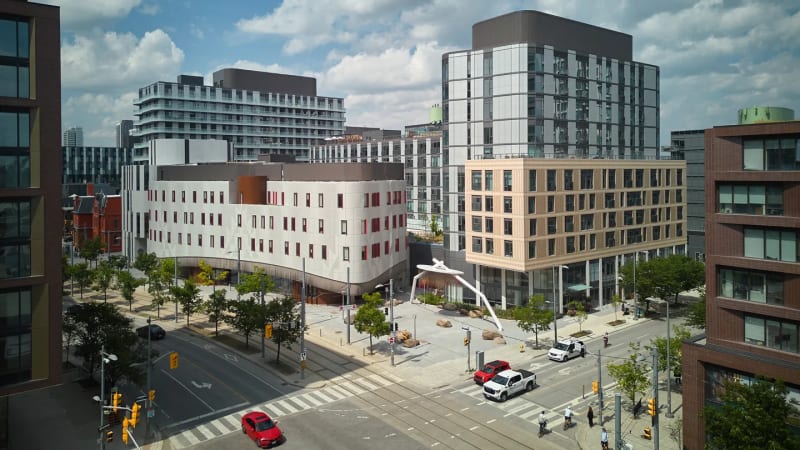 Toronto's Indigenous Hub Transforms Entire City Block