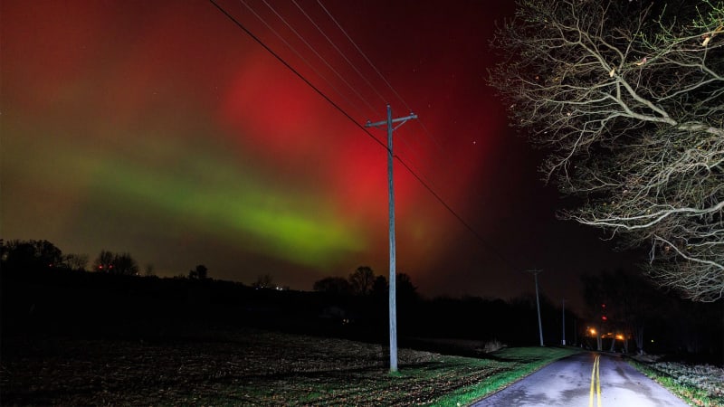 Northern Lights Visible in 27 States Tonight