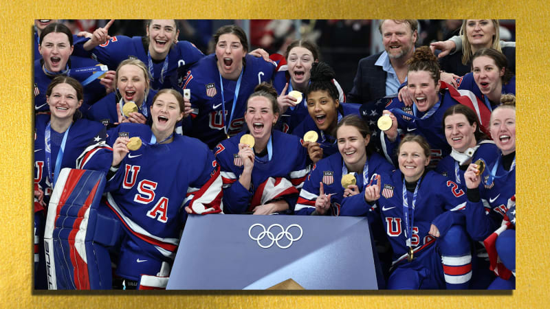 U.S. Women's Hockey Team Gets Gold Medal Hotline