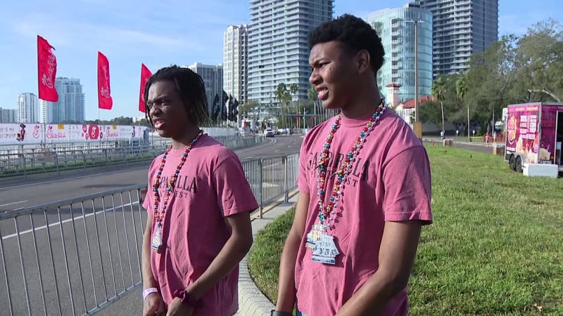 Tampa Teens Save Woman From Fire, Lead Parade as Heroes