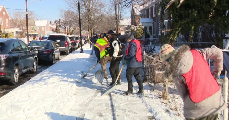 Camden Volunteers Brave Cold to Honor MLK Day with Service