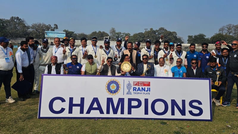 Bihar Wins Ranji Trophy Plate Final, Returns to Elite
