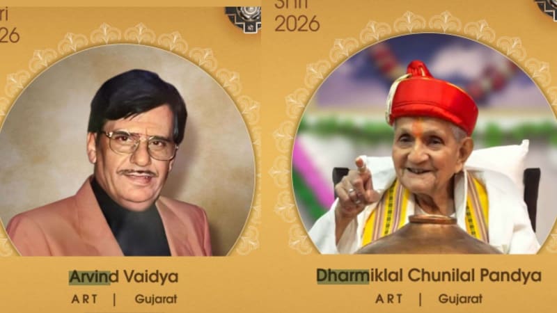 Five Gujarat Artists and Humanitarians Earn Padma Shri