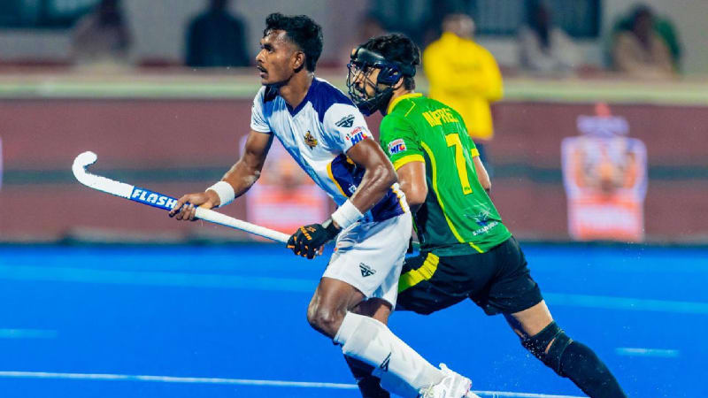 Tom Boon's Hat-Trick Sends Ranchi to Hockey India Final