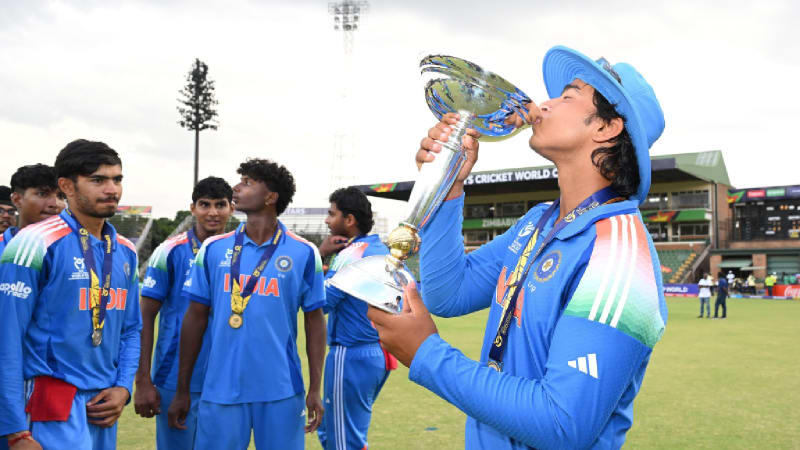 India Wins Sixth U-19 Cricket World Cup in Dominant Win