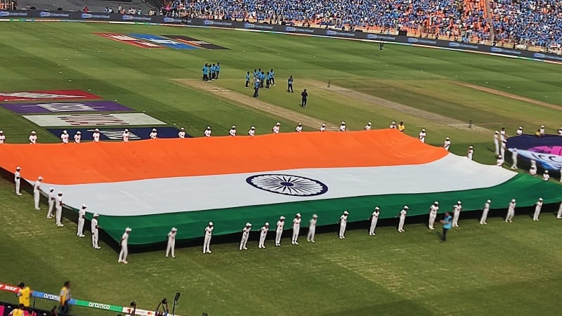 Surat Turns 220,000 Plastic Bottles Into World Cup Flags