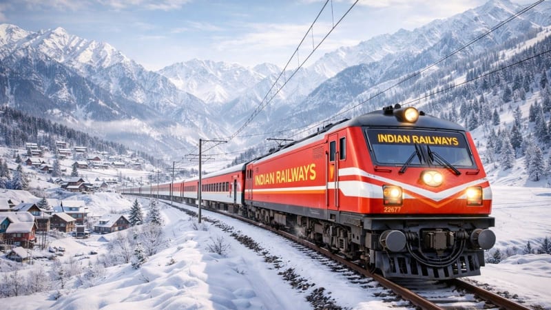 Kashmir Gets 158km Rail Expansion to Connect Remote Region