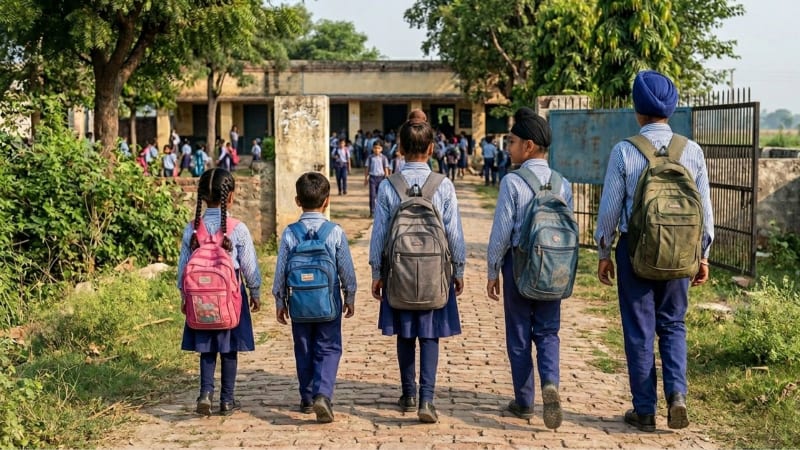 Punjab Caps School Bags at 10% of Student Body Weight