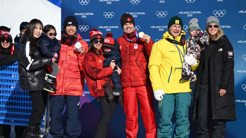 Kingsbury Wins Gold in Olympic Dual Moguls Debut - Image 5