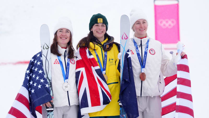 US Women Win Silver and Bronze in Historic Moguls Event