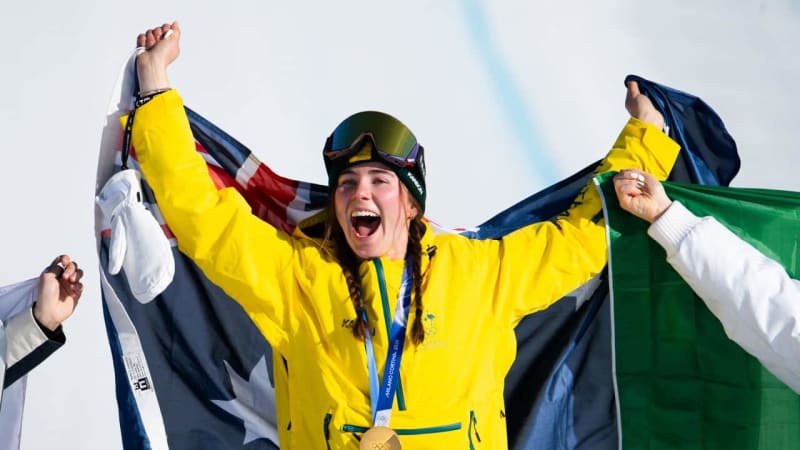 Australia's Josie Baff Wins Olympic Gold in Snowboard Cross