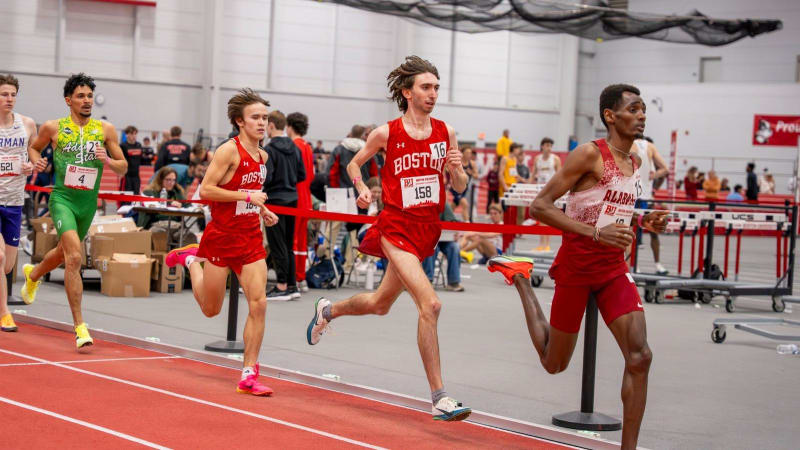 Boston Runner Breaks Two School Records in Two Weeks