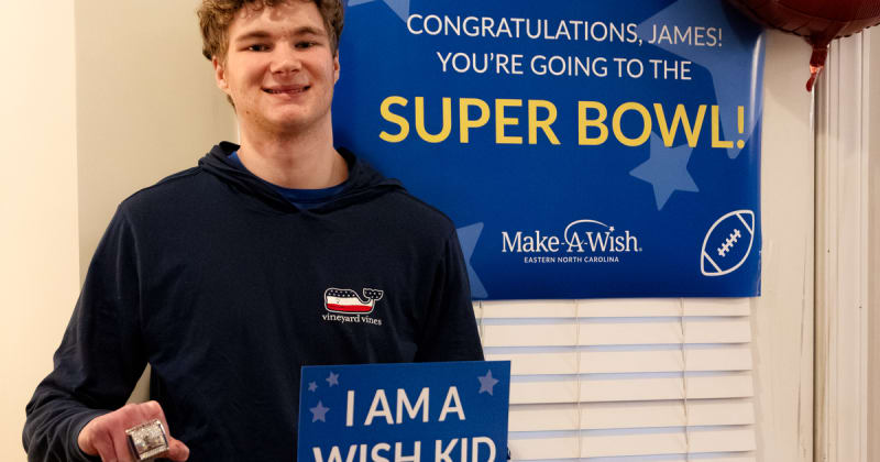 Teen Cancer Survivor Scores Super Bowl Trip Through Make-A-Wish