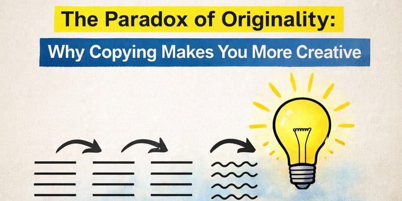 Why Copying Others Makes You More Creative