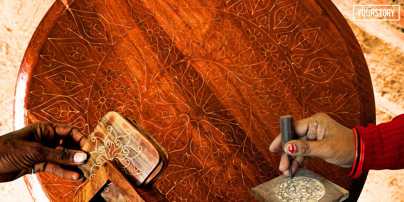 India's Tarkashi Artisans Turn Wood Into Metal-Lined Art