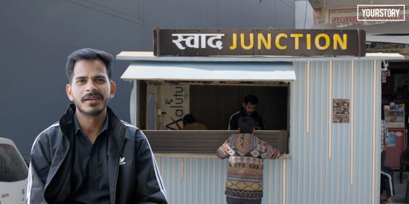 Graduate Runs His Own Food Cart in Bijnor