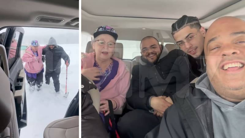 Rapper Rescues Stranded Nurse in Northeast Snowstorm