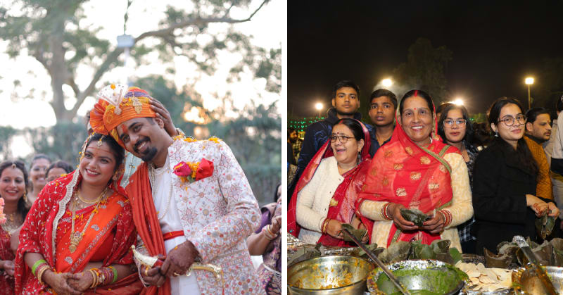 2,500-Guest Indian Wedding Bans Cash, Gives 21 Saplings