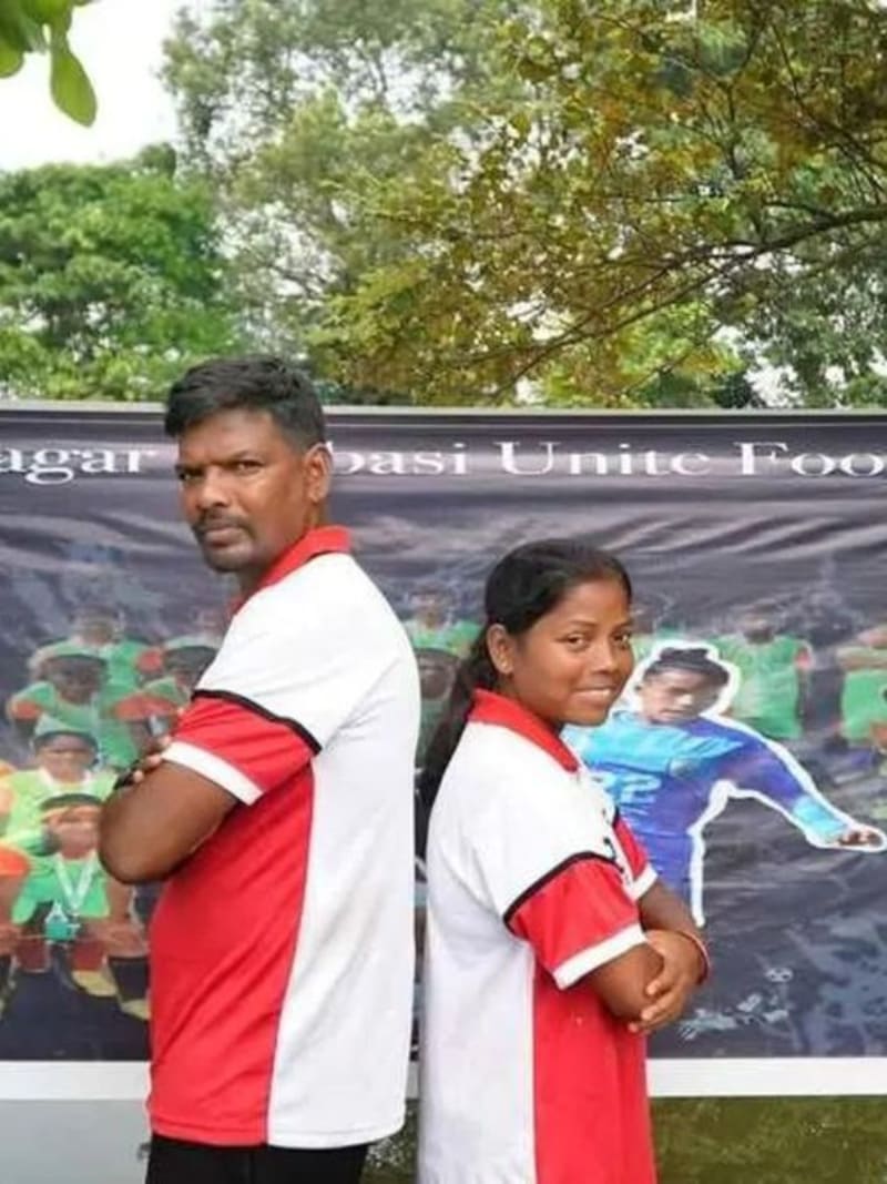 Tribal Couple Sold Gold to Launch Girls' Football Academy