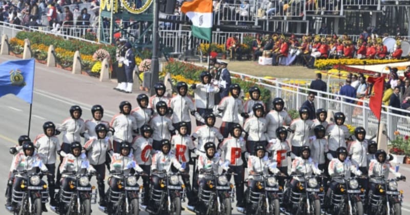 Women Officers Lead India's 77th Republic Day Parade