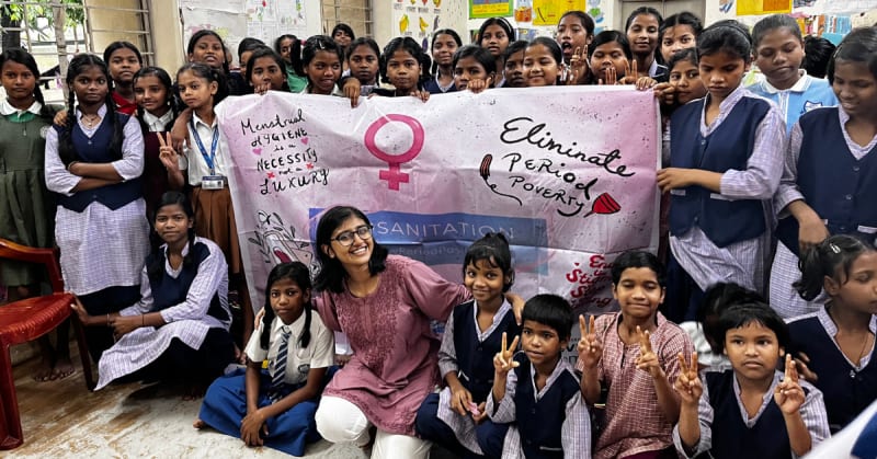 College Students Keep 355 Girls in School During Periods