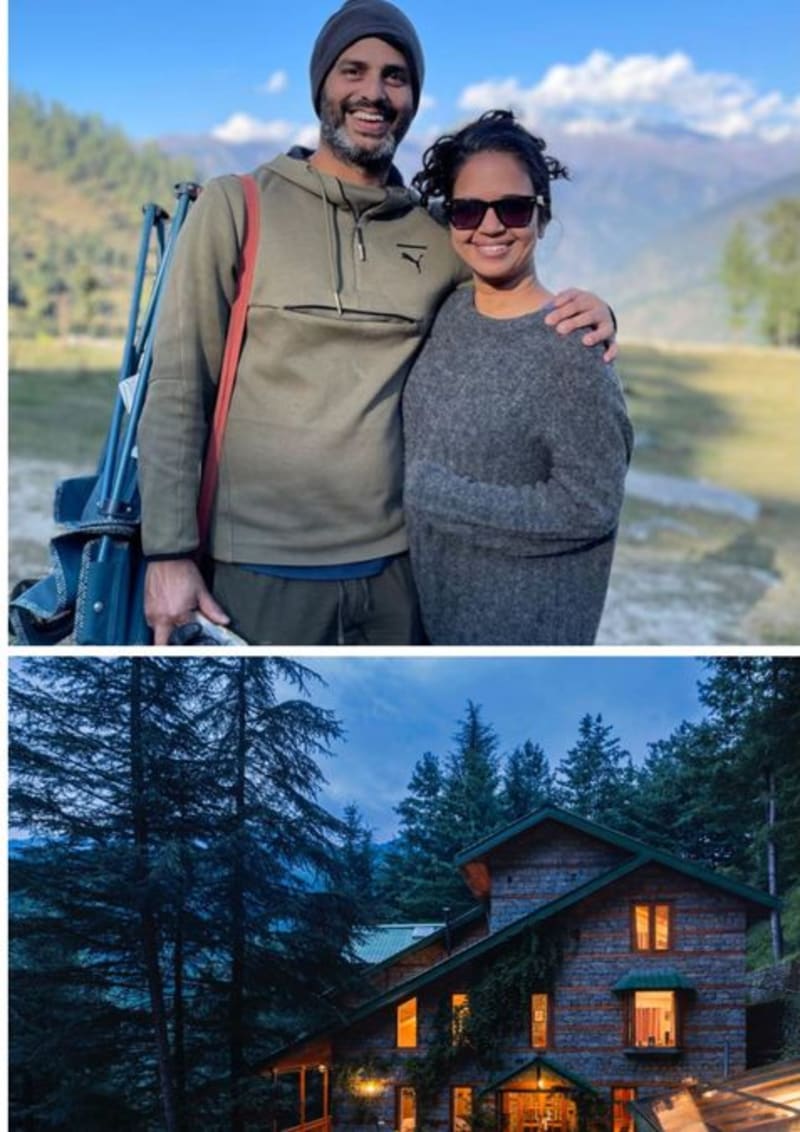 Couple Quits Corporate Jobs, Builds Eco-Home in Himalayas