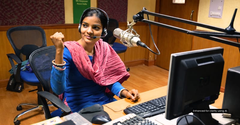Community Radio Gives Rural Indian Women a Voice in Decisions