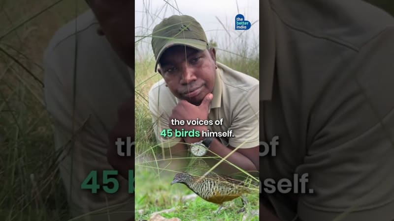 Man in Jharkhand Speaks Bird Language, Wins Their Trust