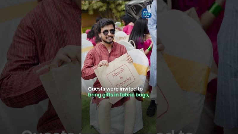 Indian Couple Hosts 2,000-Guest Wedding With Zero Waste