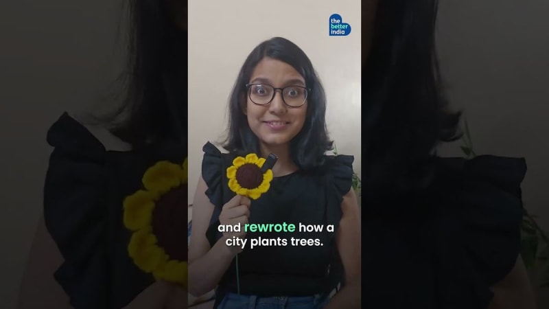 IFS Officer Planted 1.5M Trees, Turned City Pink